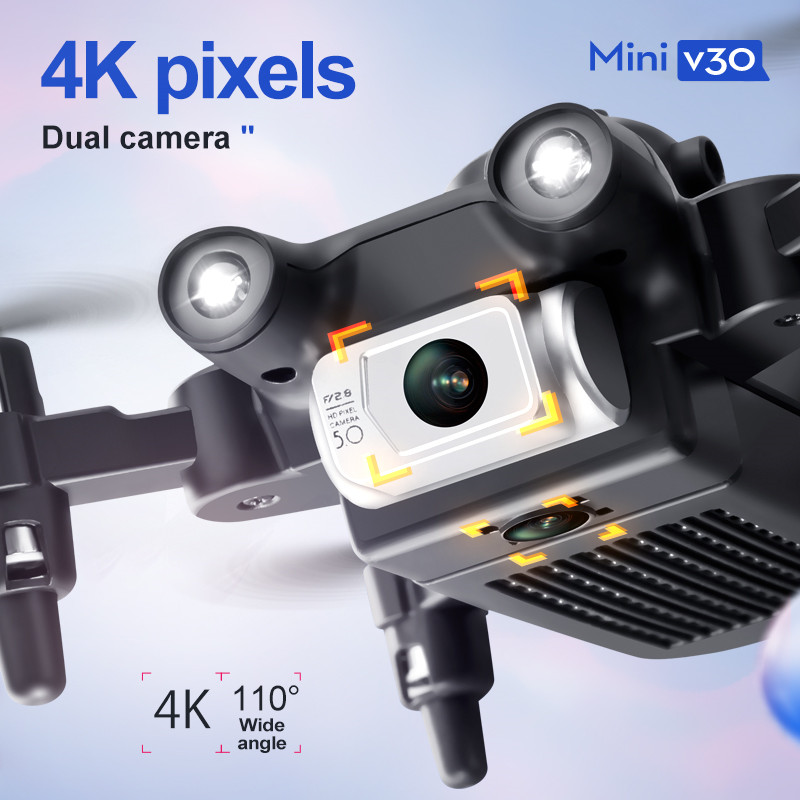 Mini V30 WiFi FPV Drone With 4 - đánh giá và giá Rc Helicopter Case