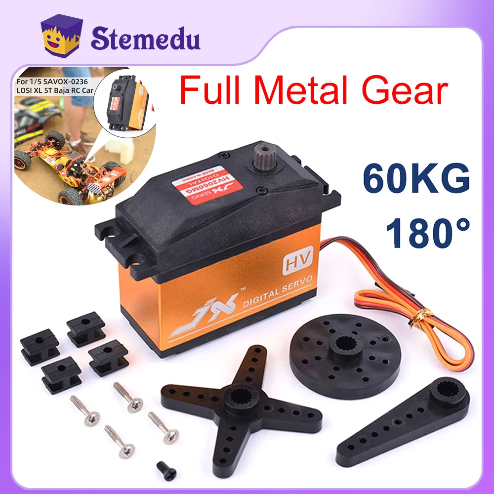 JX PDI-HV2060MG 60KG Large Tor - đánh giá và giá Rc Helicopter Case