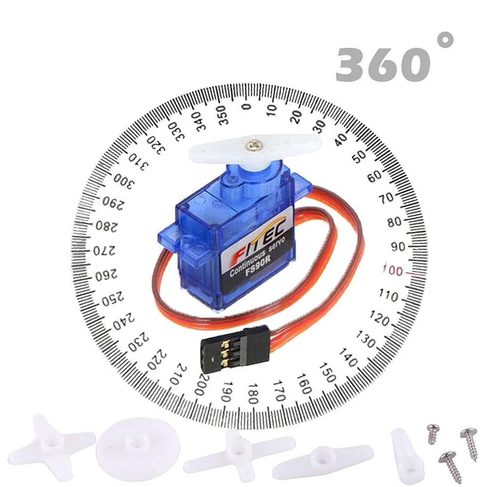 Feetech Mini FS90R Micro Servo - đánh giá và giá Rc Helicopter Parts